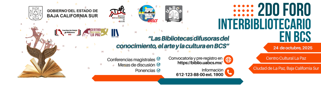 Banner oficial del Foro Interbibliotecario